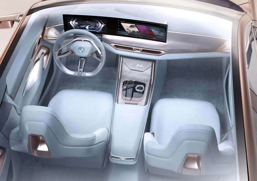 BMW i4 interior 2 - Living Style Bits