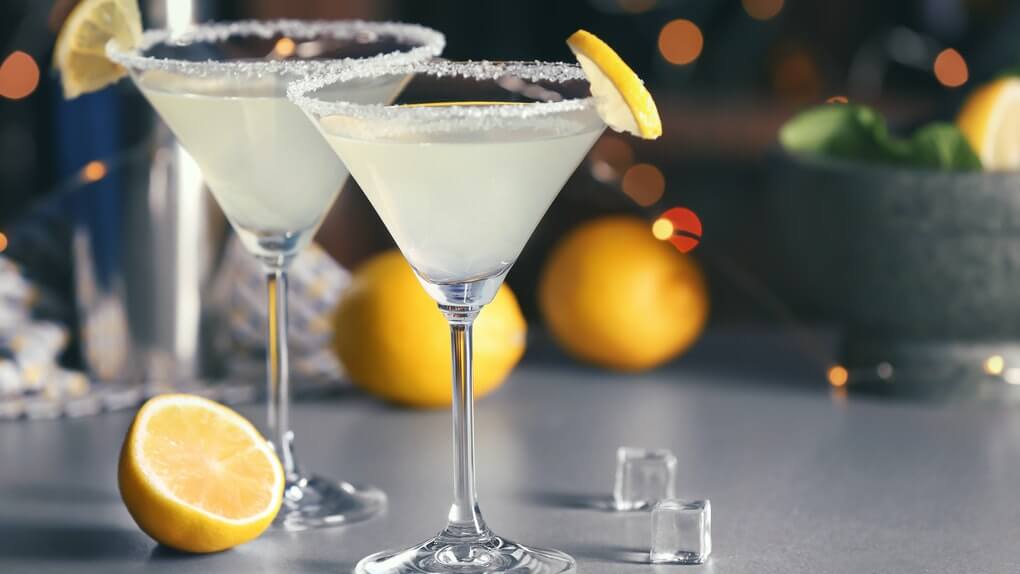 Lemon Drop Martini - Cocktail Recipes You Can Make At Home This Summer - Living Style Bits