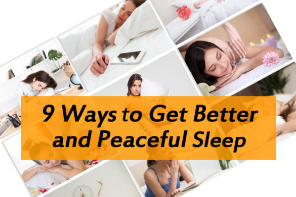 9 Ways to Get Better and Peaceful Sleep - Living Style Bits