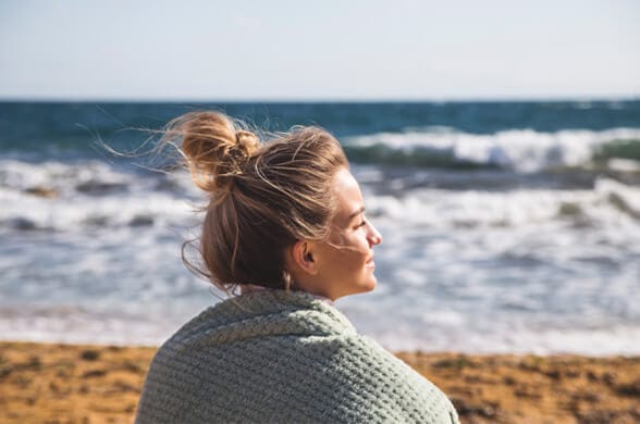 Beach Bun - Buns and Braids - Easy Summer Hairstyles For This Hot Season - Living Style Bits