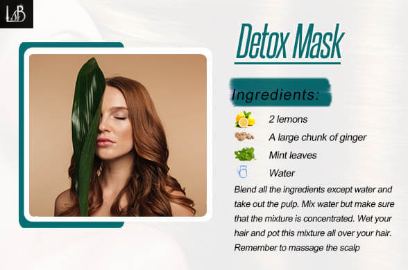 Detox Mask - Hair Care Tips Diy Homemade Hair Masks For A Healthy Hair - Living Style Bits