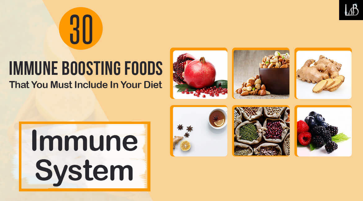 30 Immunity Boosting Foods Items at Home - Living Style Bits
